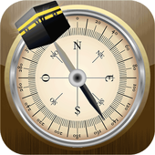 Qibla Direction Finder Free Qibla Compass Offline आइकन