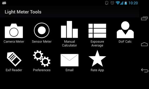 Old - Light Meter Tools - Free screenshot 3