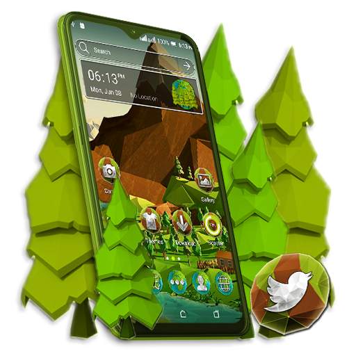 Polygon Hill Launcher Theme 1.1