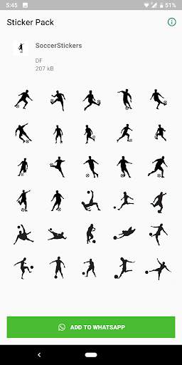 Football Stickers For WhatsApp - WAStickerApps screenshot 1