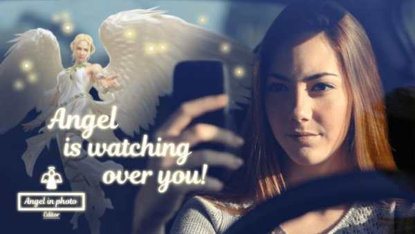 Angel in photo screenshot 2
