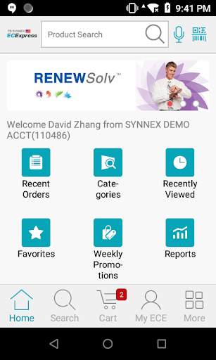 Mobile ECExpress screenshot 3