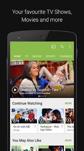 Hot Live TV Shows HD - Live Cricket TV Show Guide screenshot 1