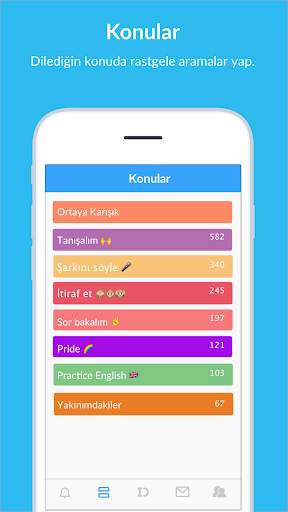 BlindID : Anonim Canlı Sohbet screenshot 3