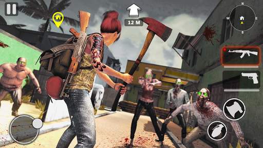Death Invader: Zombie Survival Shooting Game screenshot 16
