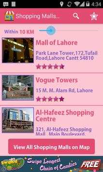 Shopping Malls Finder screenshot 2