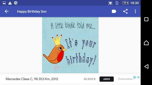 Happy Birthday Son screenshot 6
