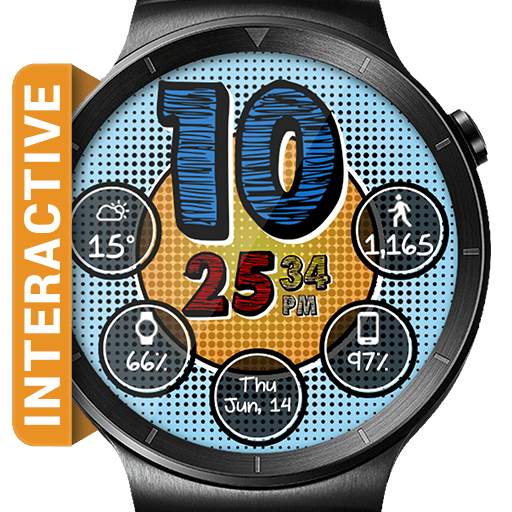 Retro Pop HD Watch Face Widget & Live Wallpaper 5.1.0