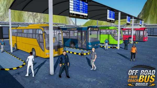 Offroad Coach Bus Simulator 2018: Bus Transport screenshot 7