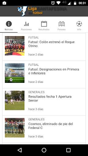 Santafesina App screenshot 1