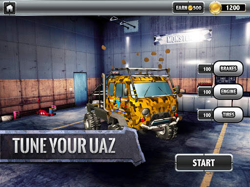 🚗🏁UAZ 4x4: Dirt Offroad Rally Racing Simulator screenshot 12