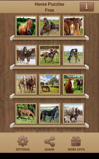 Horse Puzzles Free screenshot 10