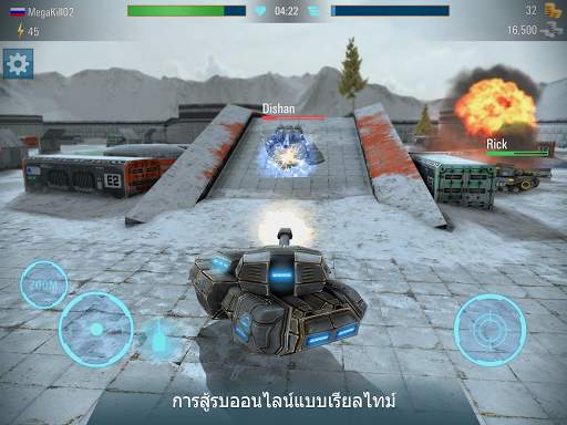 Iron Tanks: เกมรถถัง เกมรถถังฟรี Tanki Online PVP screenshot 5