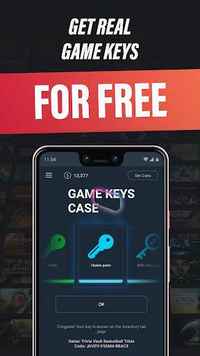 Gamekeys - free Steam keys screenshot 1