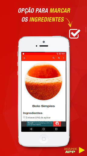 Receitas de Bolos Fáceis screenshot 3
