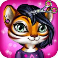 Beauty salon: hair salon logo