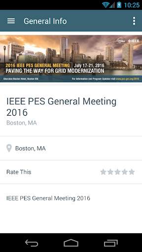 2016 IEEE PES General Meeting screenshot 3