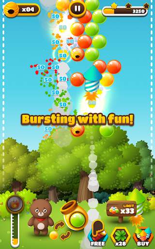 BUBBLE SHOOTER : HUNGRY BEAR 12 تصوير الشاشة