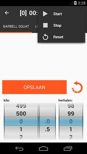 GymApp fitness trainer screenshot 8