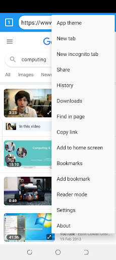 Myjoy Browser screenshot 1