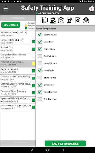 Safety Training App screenshot 1