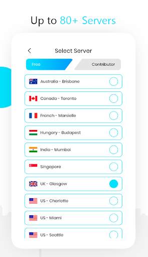 ROBO VPN Unlimited VPN स्क्रीनशॉट 3