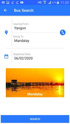 Running Bus Ticket screenshot 2