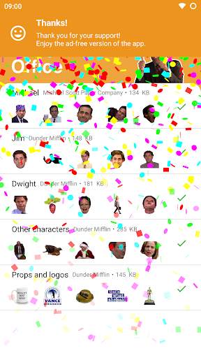 Unofficial The Office Whatsapp Stickers screenshot 8