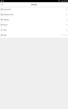 Unlimited Hola VPN 8 تصوير الشاشة