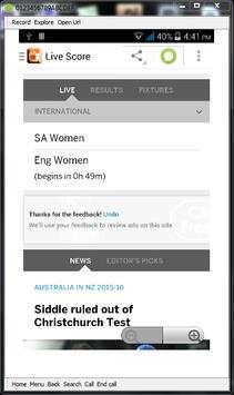 Live Cric Info (Cricket Live TV, Fixture & Info) screenshot 6