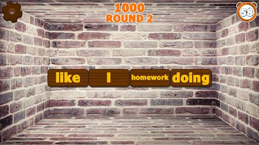 Sentence Scramble Word Game- Learning to Read screenshot 6