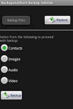 BackupandShare Backup Solution screenshot 2
