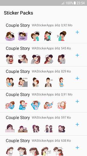 Love Stickers Animated for WhatsApp -WAStickerApps screenshot 1