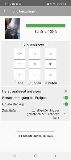 time lock for images screenshot 2