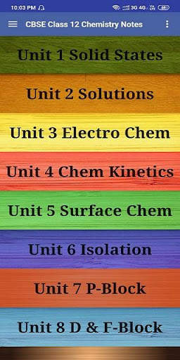 Chemistry Class 12 Notes screenshot 2