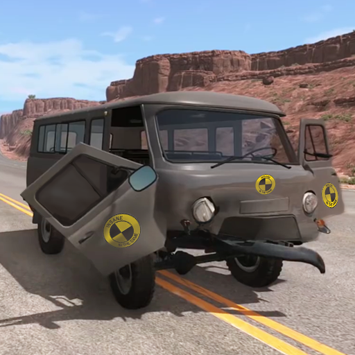 Car Crash Test UAZ BUHANKA icon