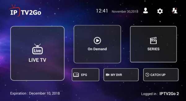 IPTV2Go screenshot 2