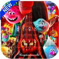 Trolls world tour keyboard logo