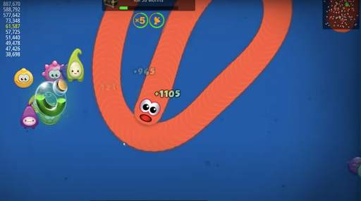 Snake Worm zone - Big Worm .io 2020 screenshot 1