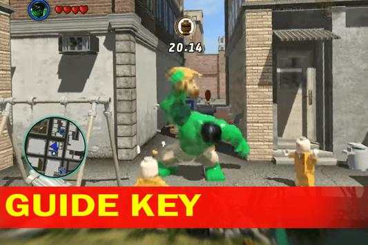 Guide Key for Lego Hulk screenshot 1