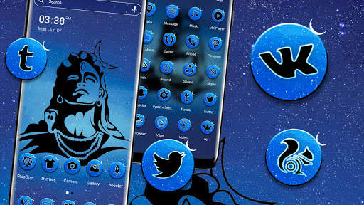 Lord Shiva Theme Launcher screenshot 1