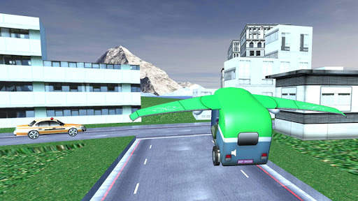 Flying Tuk Tuk Auto Rickshaw screenshot 5