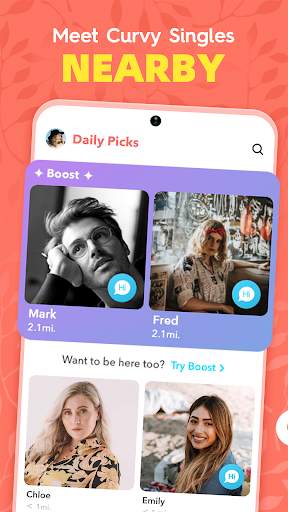 Dating App for Curvy - WooPlus screenshot 3