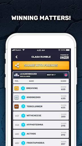 GIZER - Compete in Mobile Tournaments & Brackets screenshot 4