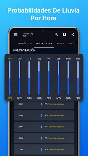 1Weather: Pronóstico y Radar screenshot 4