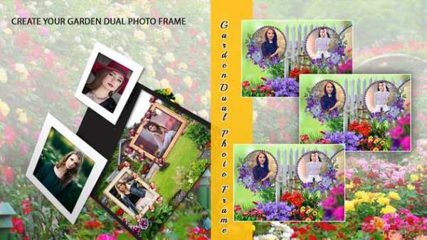 Garden Dual Photo Frame screenshot 1