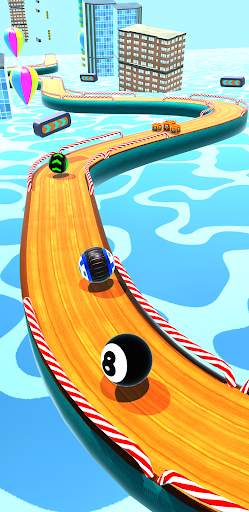 bola balls game boll race goin screenshot 1