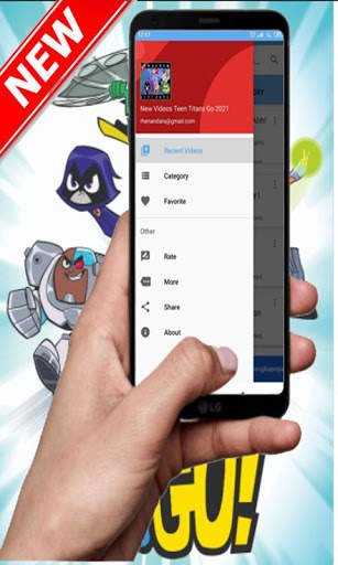 Collection Videos Teen Titans GO 2021 screenshot 4