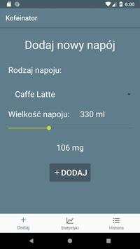 Kofeinator screenshot 1