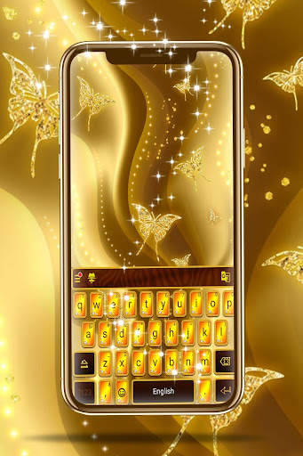 Gold Keyboard screenshot 1